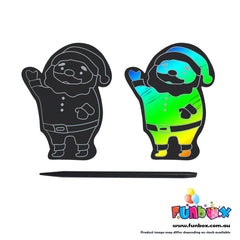 Christmas Santa Magic Scratch Art