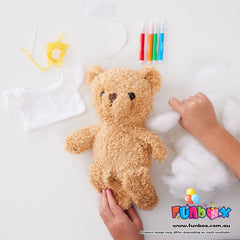 Fluffy Teddy Stuffem With T-Shirt