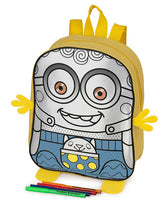 Colour-Me-In Smiley Backpack With Texters