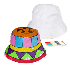 PRE-ORDER! Colour-In Sun Smart Bucket Hat