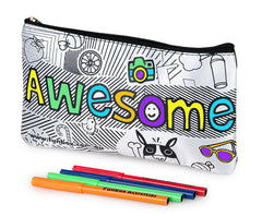 Colour-In Awesome Pencil Case