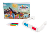 Sydney Activity Book With Markers And 3D Glasses
