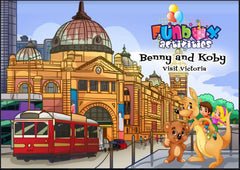 Victoria Activity Book With Markers And 3D Glasses - Bulk Buy