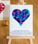 Design Your Own Mini Mothers Day Canvas Kit On Easel - 48 units