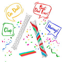 Colour-In Cheer Sticks With Markers