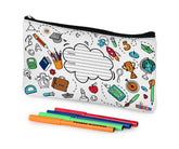 Colour-In Back To School Pencil Case