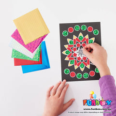 Flower Foil Art Activity Pack