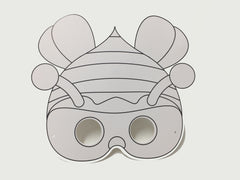 Bumble Bee Colour-In Mask