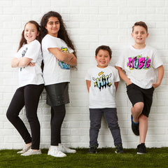 Design-Your-Own T-Shirt Small - Plain White Tshirt with Markers