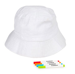 PRE-ORDER! Colour-In Sun Smart Bucket Hat