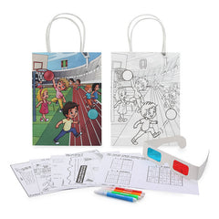 Sports Activity Bag with 3D Glasses and Markers - Bulk Buy (150 Units)