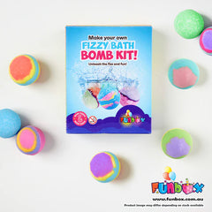 DIY Fizzy Bliss Bath Bombs