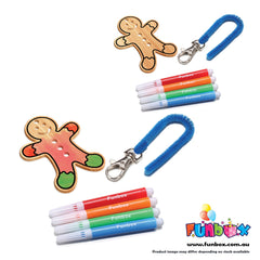 Gingerbread Man Bag Tag Kit