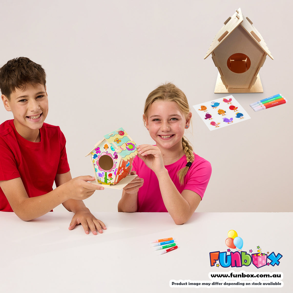 DIY Wooden Birdhouse Kit