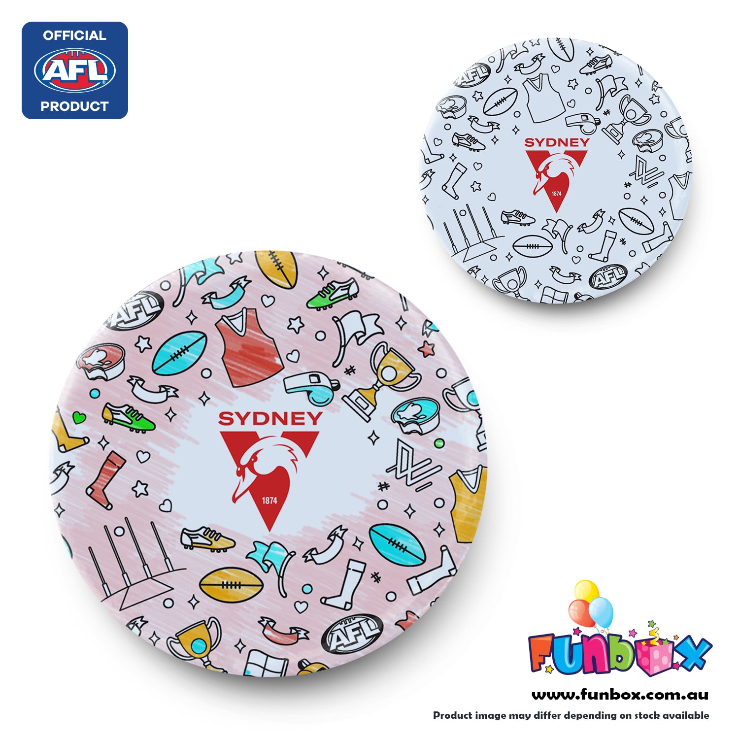 AFL Colour-In Pop Socket - Choose Your Team!