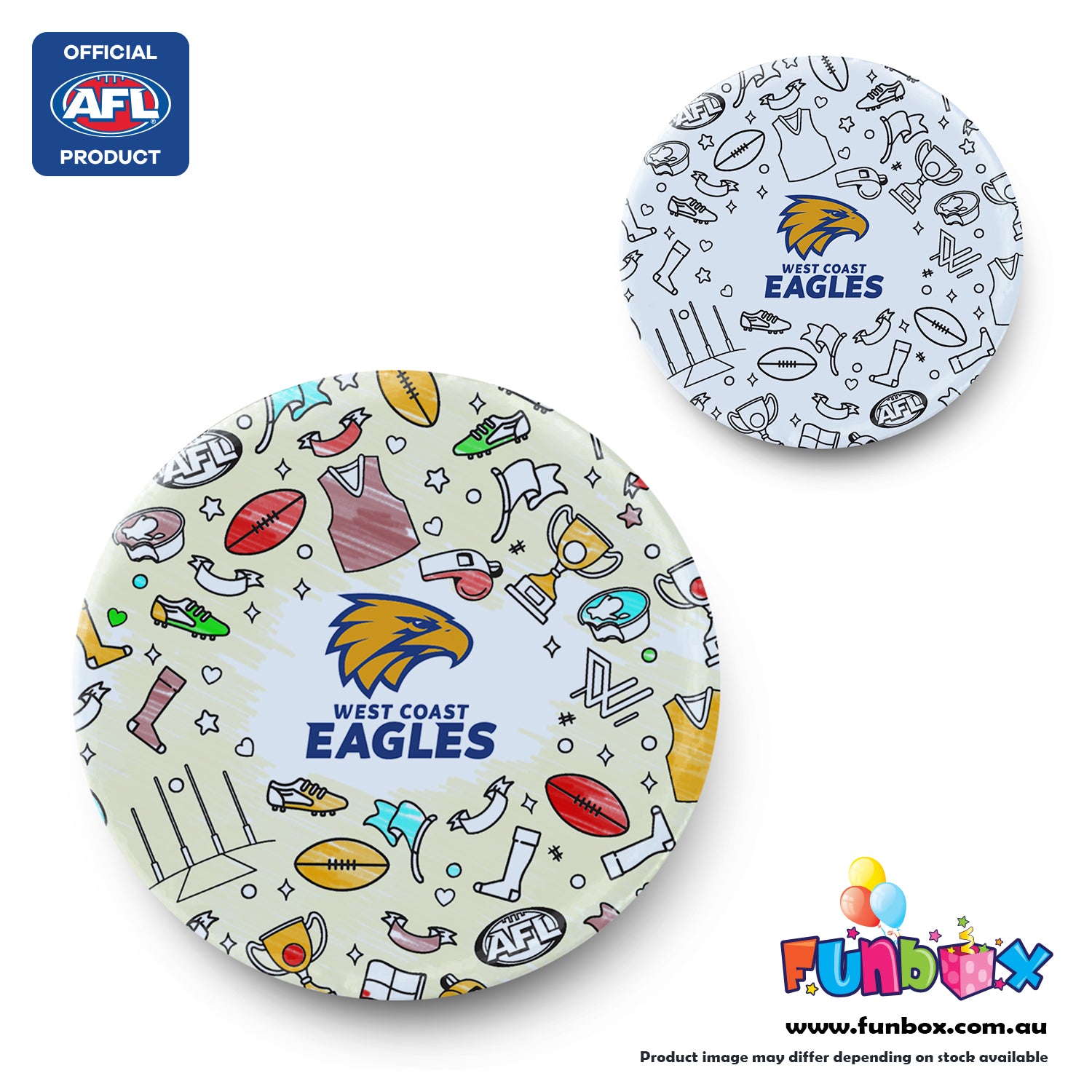 AFL Colour-In Pop Socket - Choose Your Team!