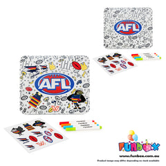 AFL Colour-In Mouse Pad - Choose Your Team!