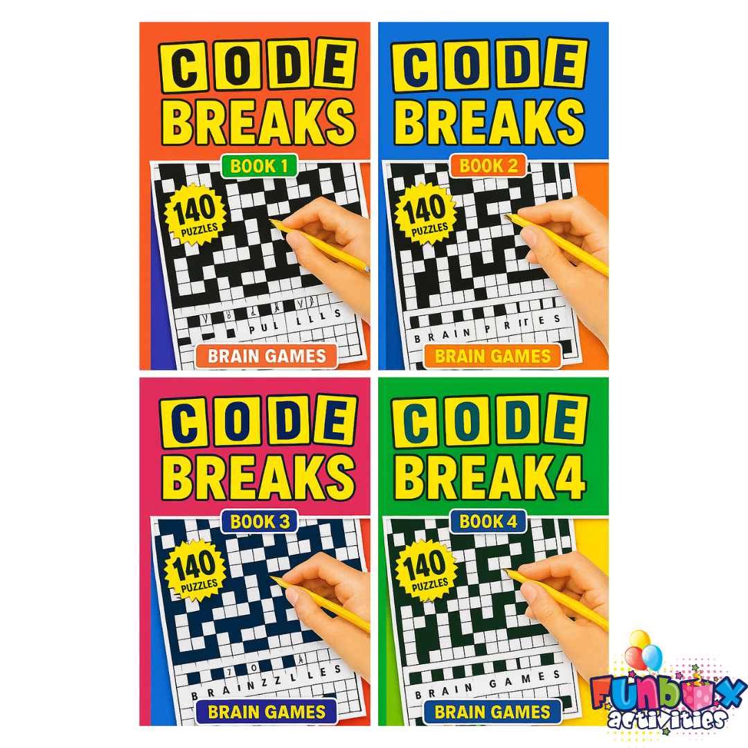 Adult Activity Code Break Book