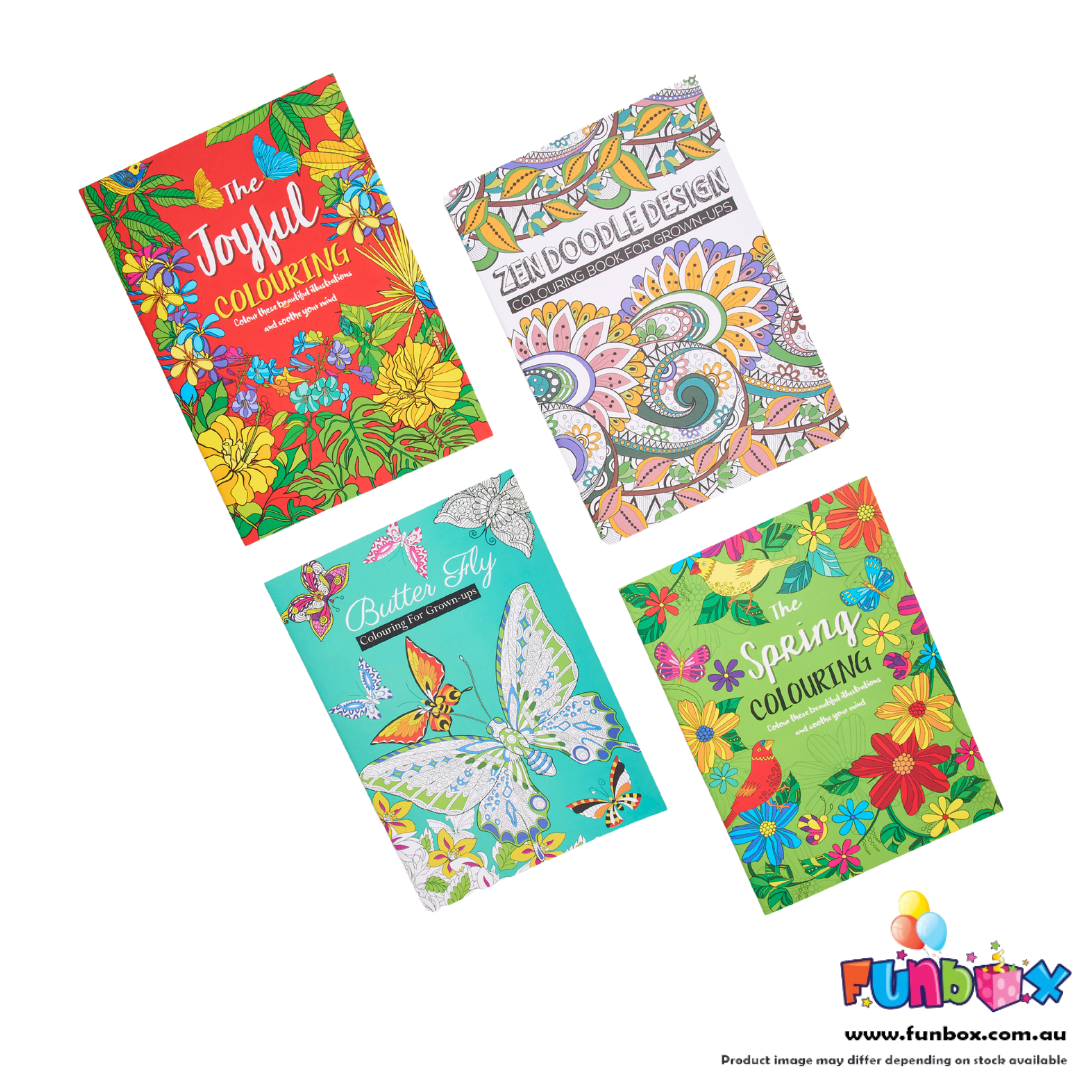 Adult Activity Book - Colouring Zentangle Fun