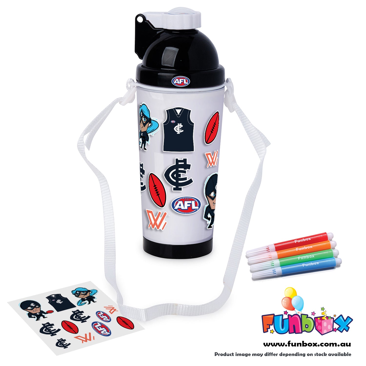 DIY AFL Drink Bottle - Choose Your Team!