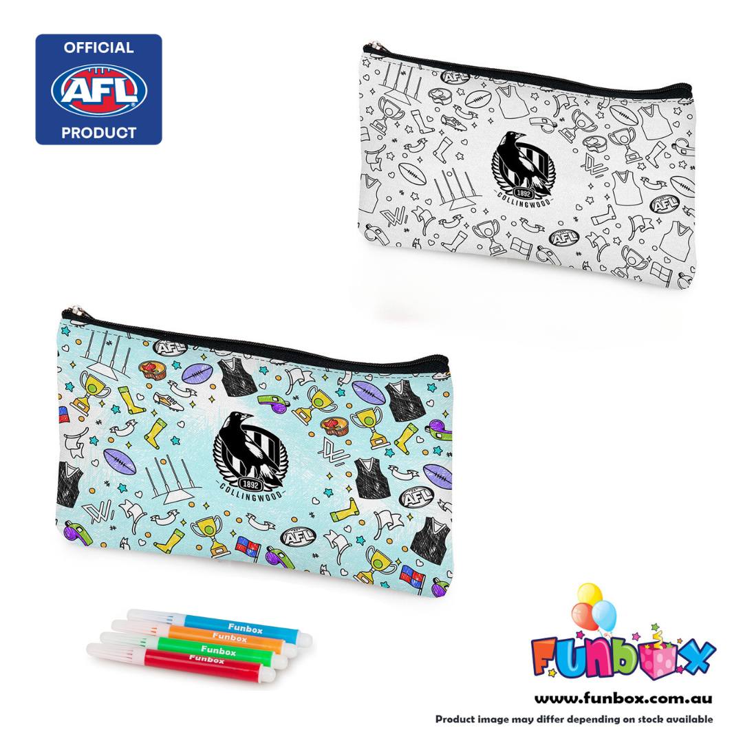 AFL Colour-In Pencil Case - Choose Your Team!