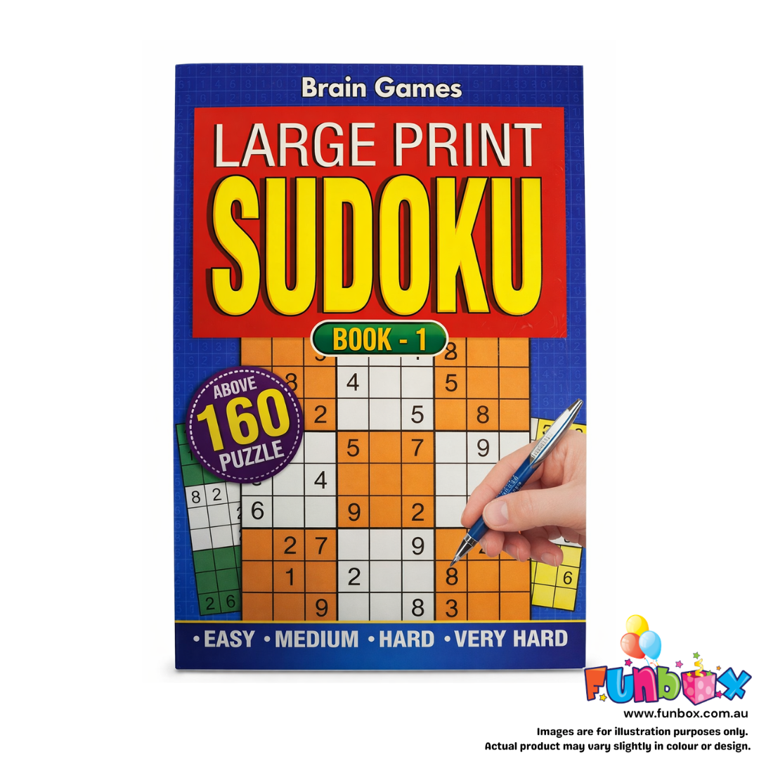 Adult A4 Activity Book - Sudoku - (Bulk - 36 units)