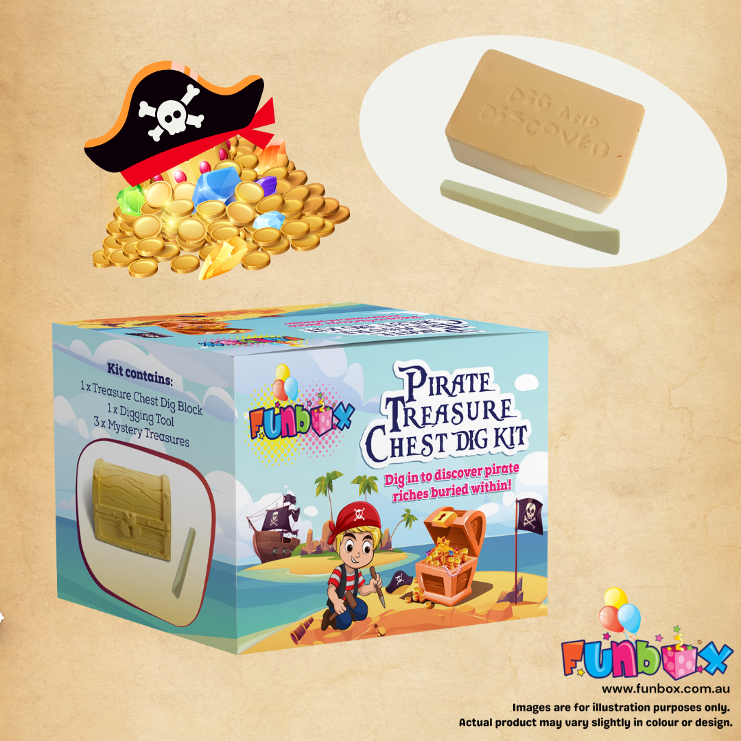 Pirate Treasure Chest Dig Kit