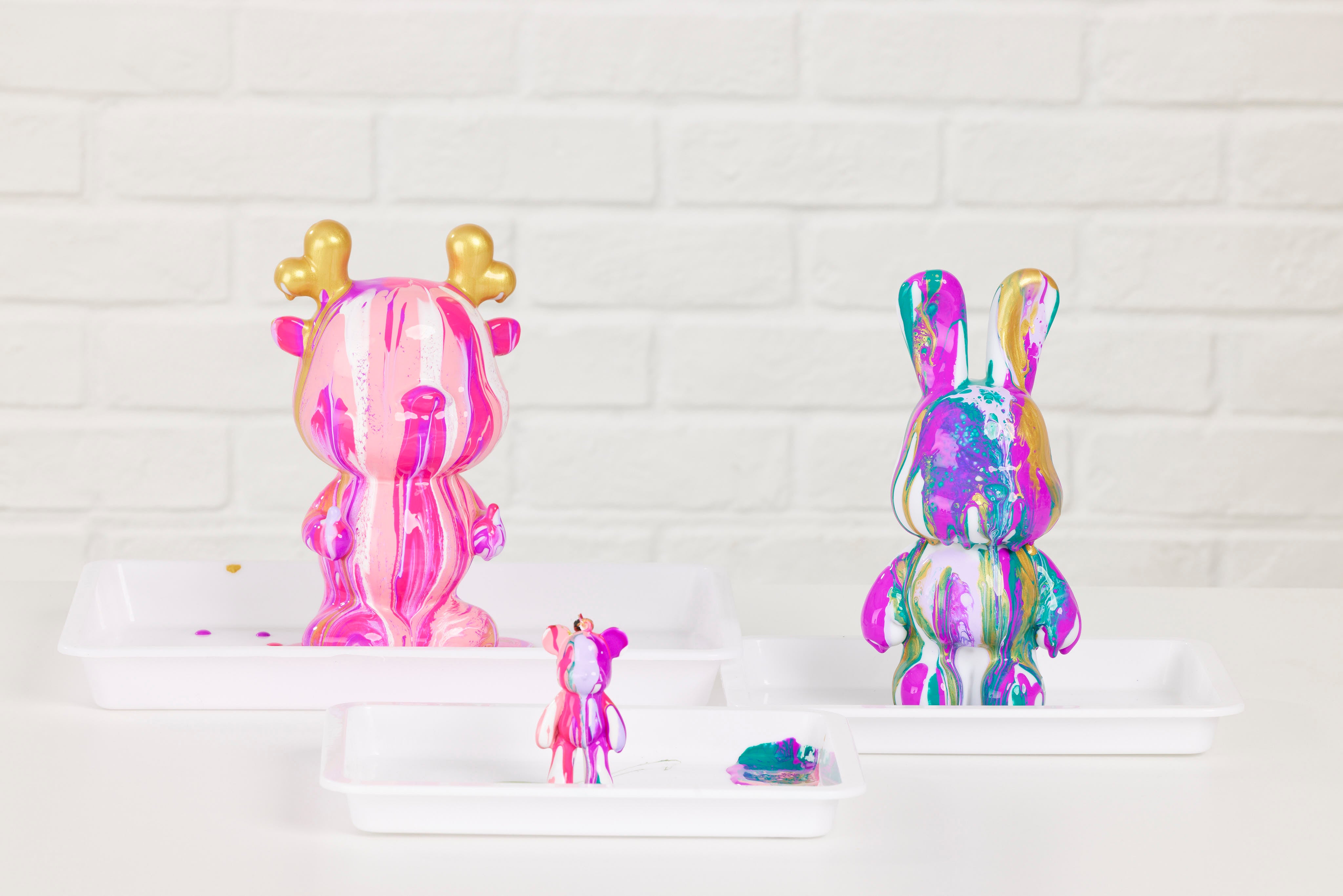 Colour Splash Reindeer Money Box