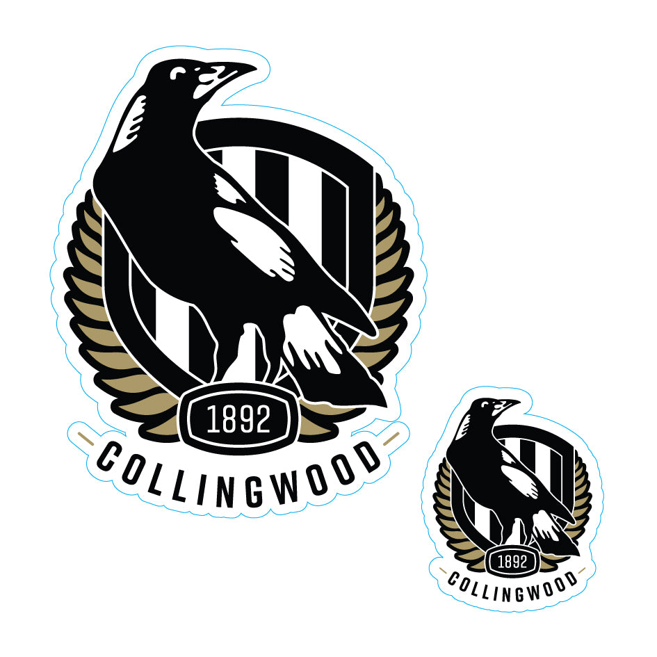 AFL Licensed Team Logo Vinyl Stickers (5-Pack) - Choose Your Team!