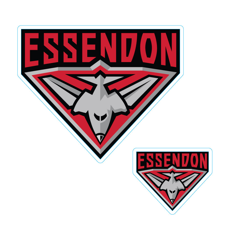 AFL Licensed Team Logo Vinyl Stickers (5-Pack) - Choose Your Team!