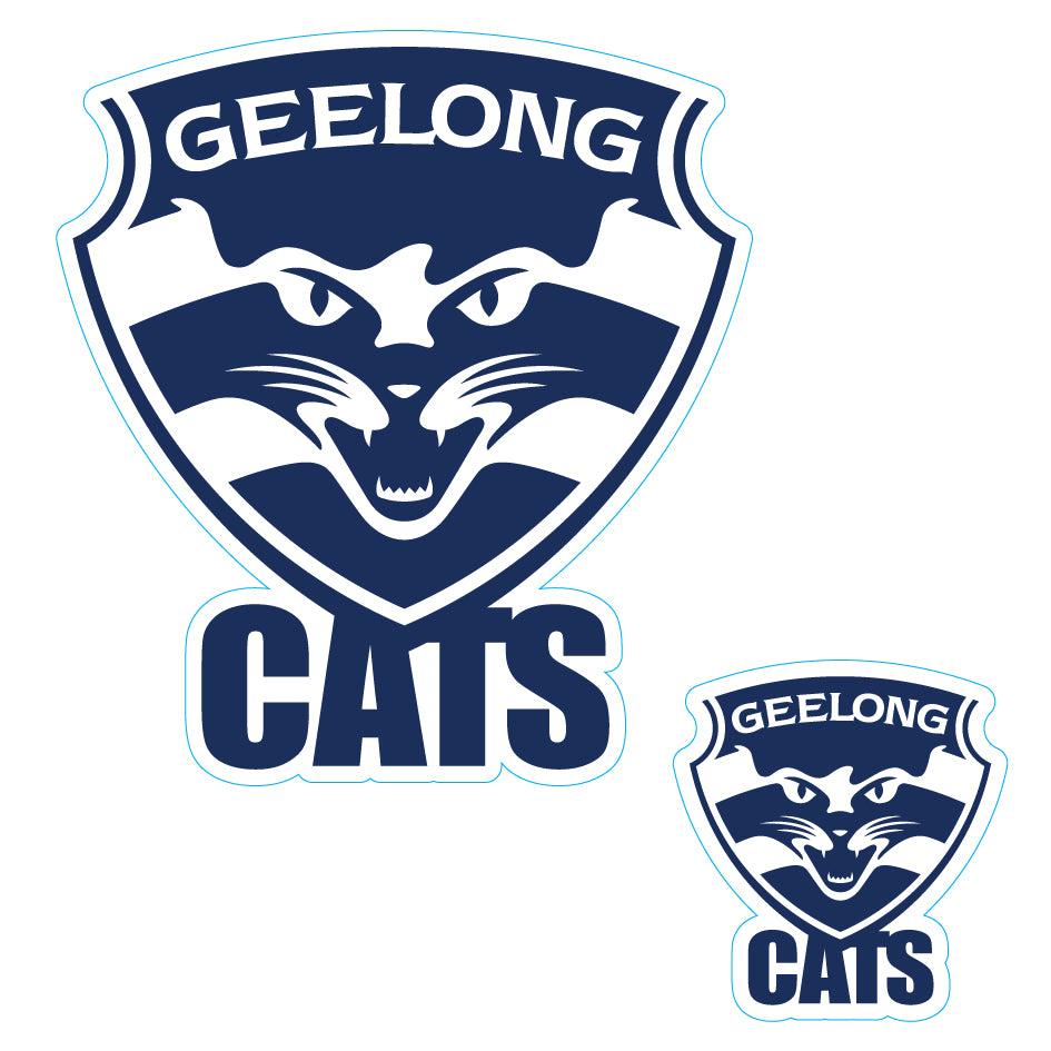 AFL Licensed Team Logo Vinyl Stickers (5-Pack) - Choose Your Team!