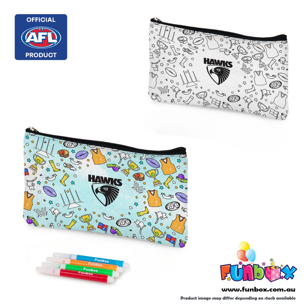AFL Colour-In Pencil Case - Choose Your Team!