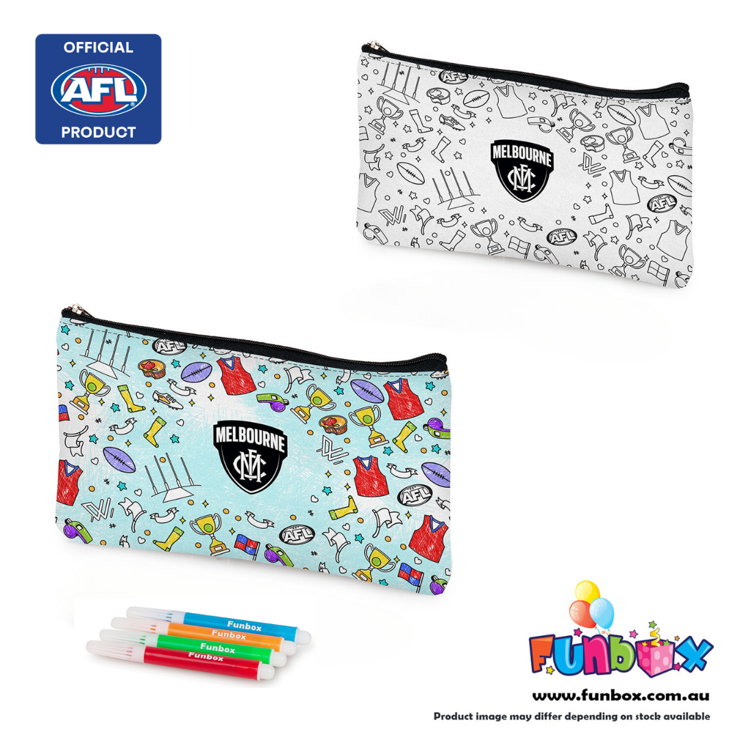 AFL Colour-In Pencil Case - Choose Your Team!