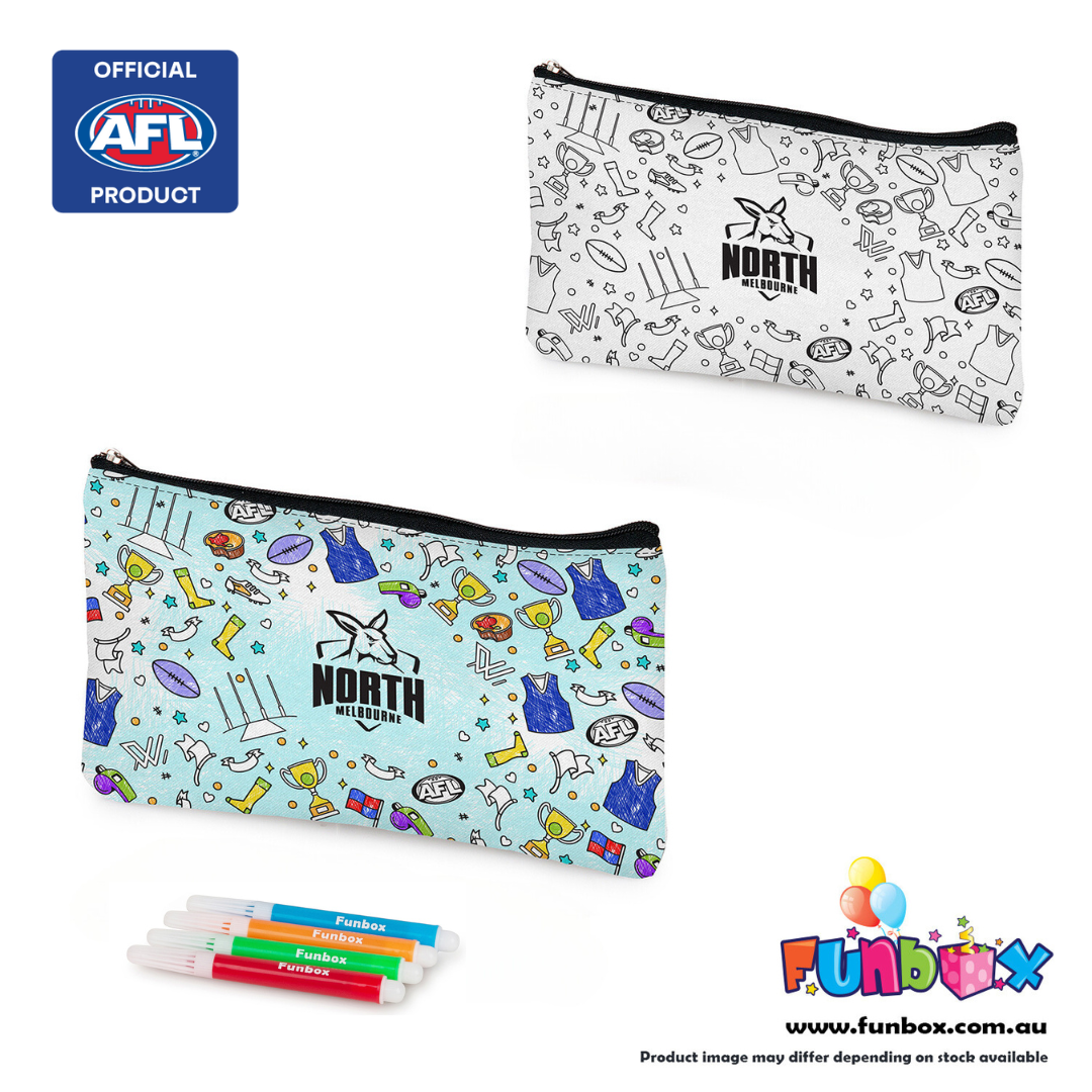 AFL Colour-In Pencil Case - Choose Your Team!
