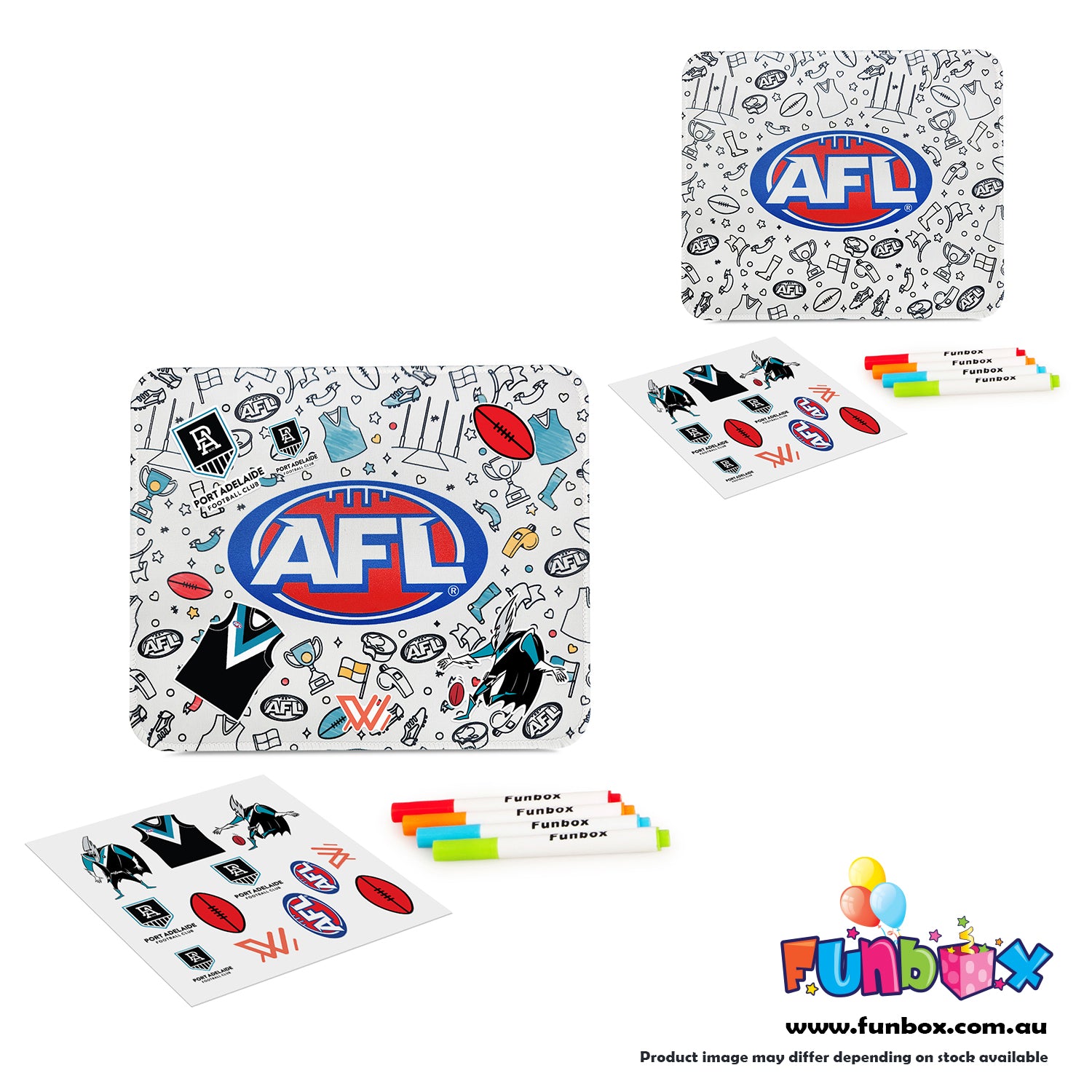 AFL Colour-In Mouse Pad - Choose Your Team!