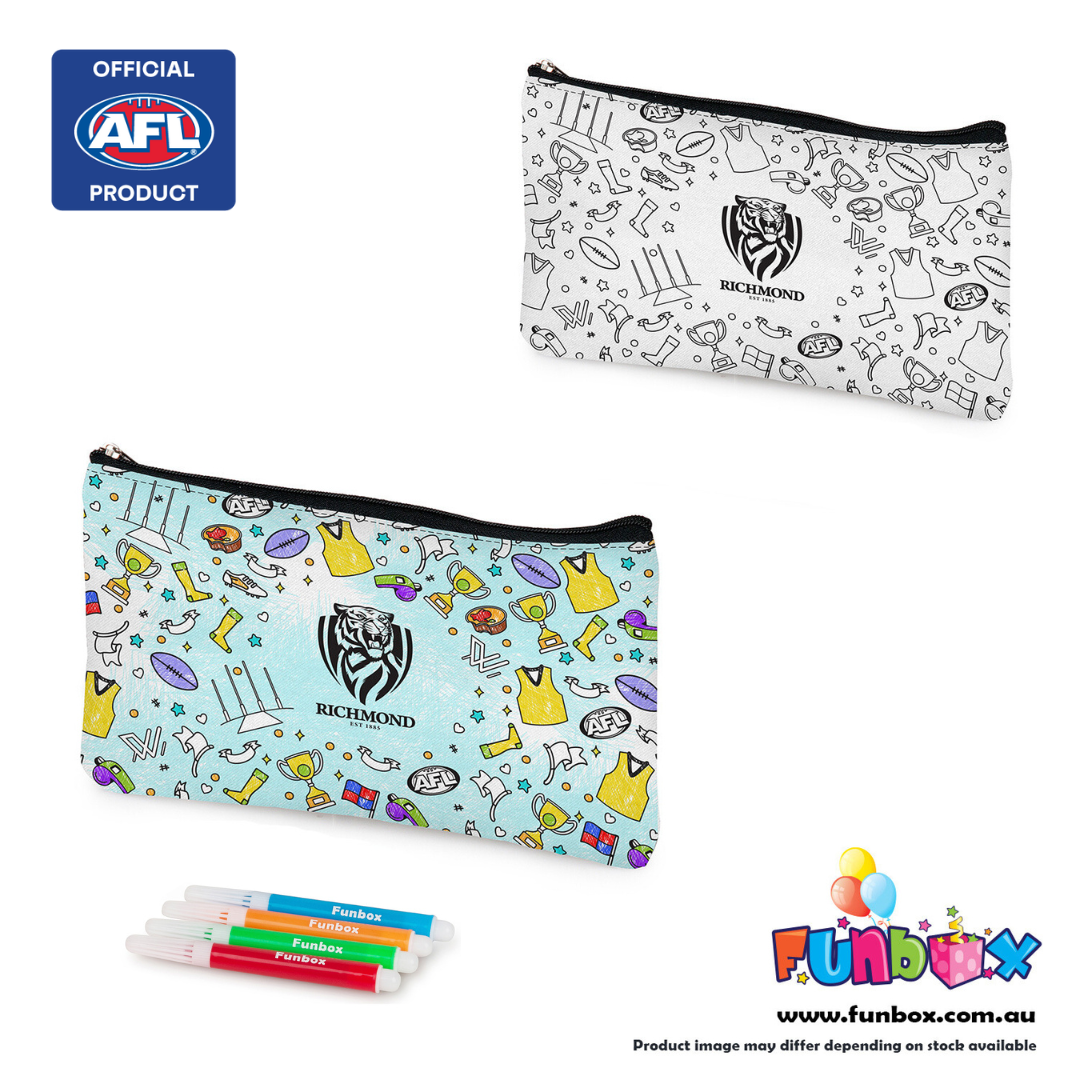 AFL Colour-In Pencil Case - Choose Your Team!