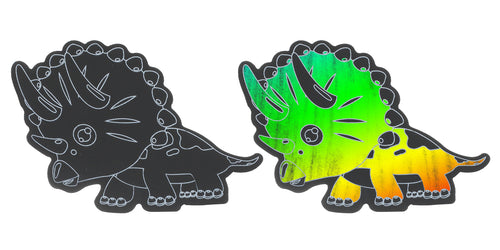 Dinosaur Magic Scratch Art - Mixed Designs