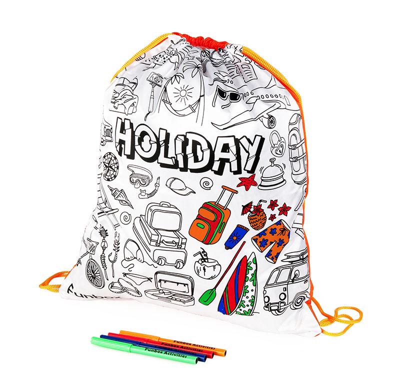 Holiday Multi-Purpose Drawstring Bag
