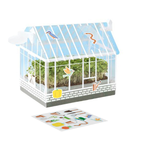 DIY Herb Greenhouse Planting Kit