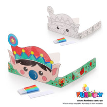 Christmas Colour-In Headbands