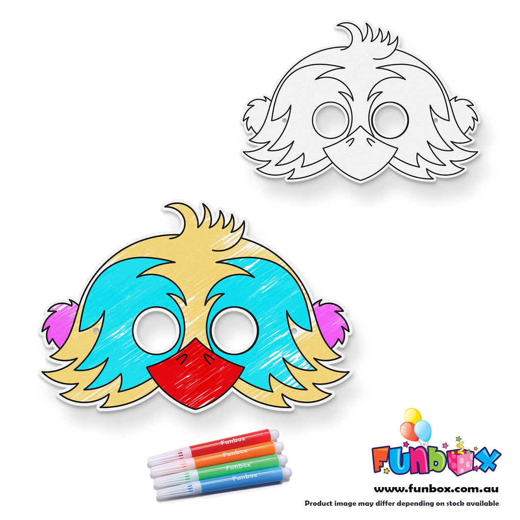 Bird Colour-In Mask