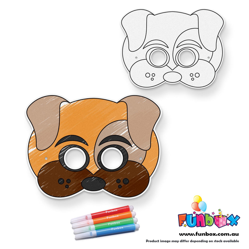 Dog Colour-In Mask