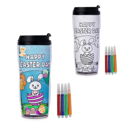 Colour-In Easter Travel Mug