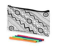Colour-In Aboriginal Pencil Case