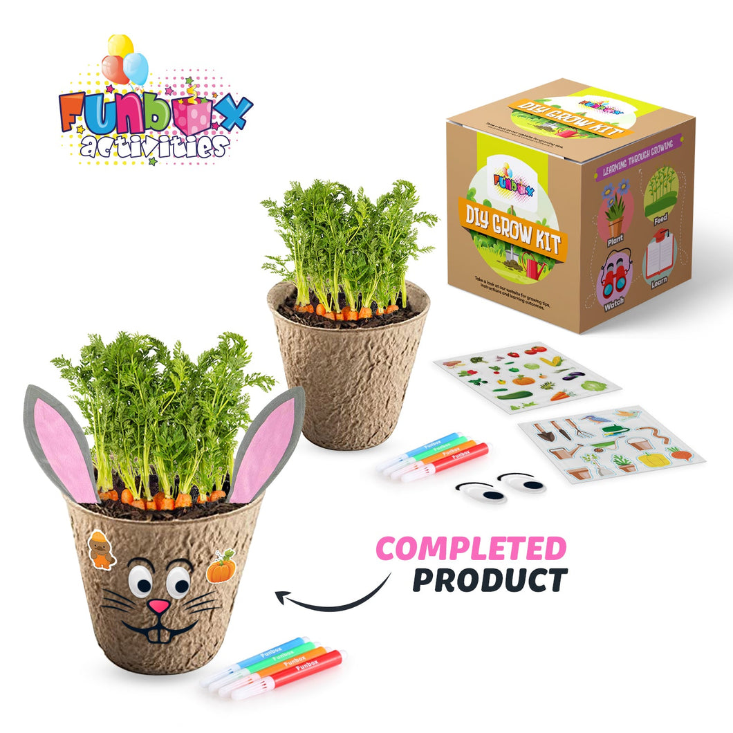 DIY Easter Carrot Planting Kit