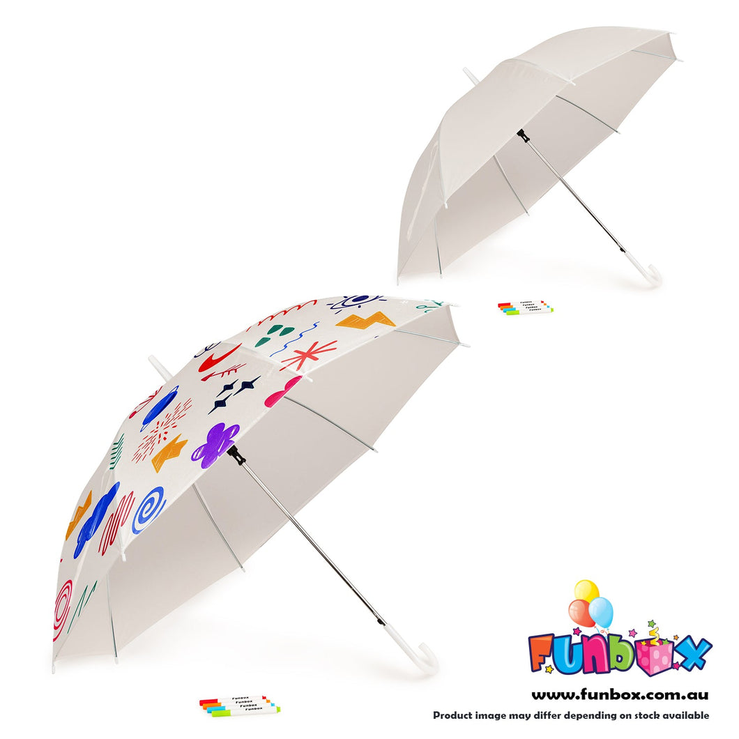 Design Your Own Umbrella Activity - Perfect for Winter!