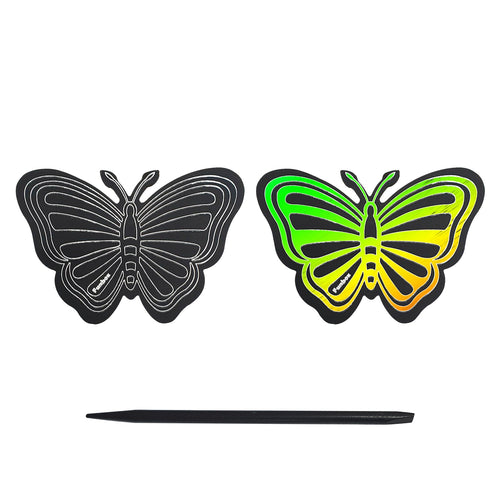 Butterfly Magic Scratch Art