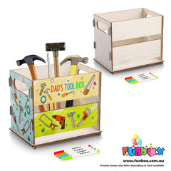 Father's Day Diy Wooden Tool Caddy Kit