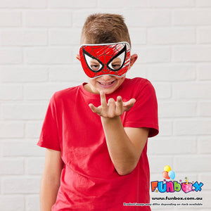 Spiderman Colour-In Mask