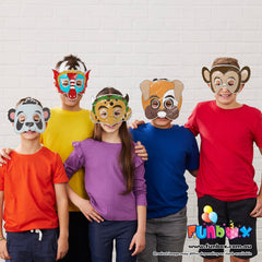 Dragon Colour-In Mask